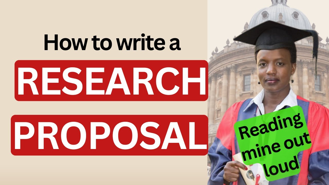 How to Write a Strong RESEARCH Proposal for PhD or MSc (My Accepted ...
