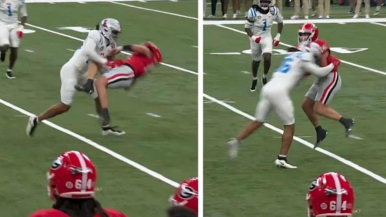 Georgia QB Gunner Stockton Takes SHOCKING Hit, Still Throws Clutch TD vs Ole Miss