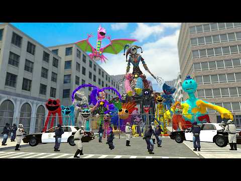 CAN'T TAKE BACK THE CITY FROM SCARY POPPY PLAYTIME ALL CHAPTER | Garry's Mod