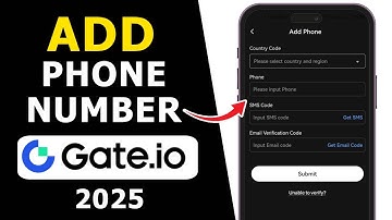 Gate.io: How to Add Phone Number | 2025 Step by Step