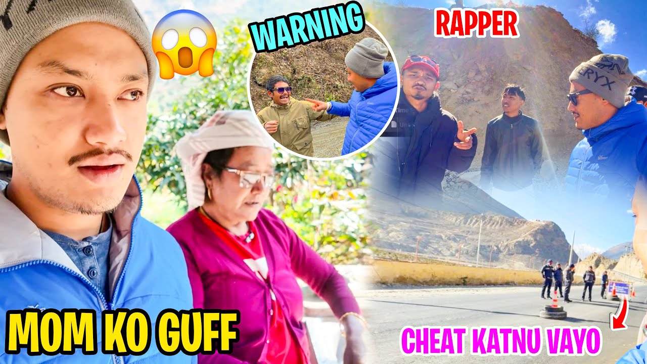 Traffic dai lea fine tiraunu bhayo Mustang ma || gau bata Mustang lagiyo || MRB Vlog ||