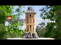 Lego hogwarts owlery tower from harry potter  custom lego hogwarts moc
