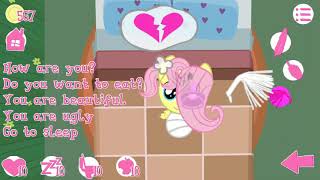 Pocket pony cry pony flittershiy