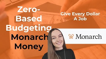 Zero-Based Budgeting in Monarch Money (Give Every Dollar  A Job)