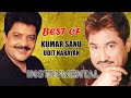 Best Of Udit Narayan & Kumar Sanu Instrumental Songs  -  Soft Melody music 90's #vidoesyoutube