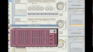 Audio Area of MuseBox Graphical Interface
