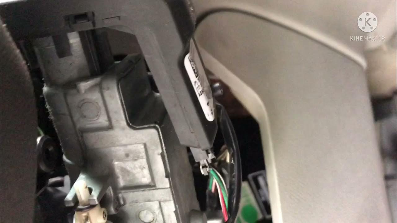 HHR stuck ignition key easy fix LLAVE ignicion atorada YouTube