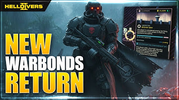 Helldivers 2 New Update Reveals Legendary Warbond Return
