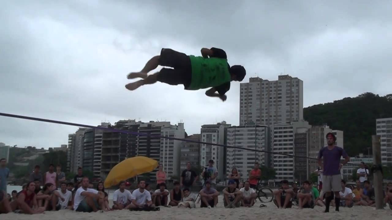 Marcelo Supertramp X Igor Catatau - Bateria 4 - Rodada 1 - Profississional - Copa Nacional Slackline