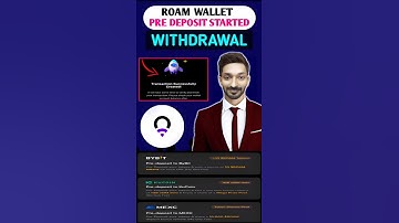 😍Roam Wallet Airdrop Withdrawal👌