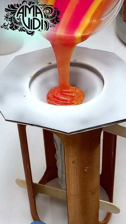 Silicone Pour - Nuclear Sunset