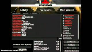 boxhead bounty hunter: lobby fight
