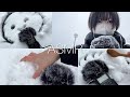 雪でASMR🌨️