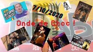 Onde de Choc ! Émission du 7 octobre 2020.