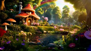 Magical Mushroom Forest 🍄Enchanting Forest Flute Music 》Relax, Heal The Soul, Go to Sleep Peacefully