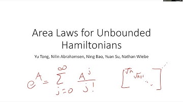 Area Laws for Unbounded Operators