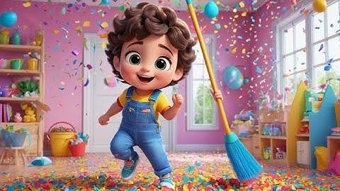 Clean Up Crew Cheer | Fun Cleanup Song for Kids | Encouraging Toddler Tidying Rhyme