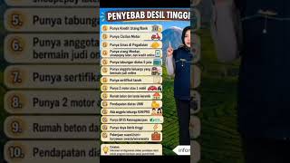 Penyebab Desil Tinggi