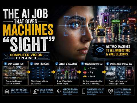 The AI Job That Gives Machines "Sight" (Computer Vision Explained)