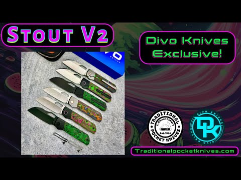 Divo Knives: Stout V2 - with C. Risner Cutlery