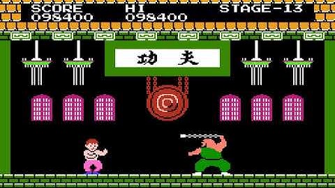 NES (Yie Ar Kung-Fu) - game Kung-Fu nổi tiếng một thời