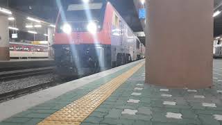 정선아리랑열차 A-train(청량리발 아우라지행, 7600 호대 7610호, #4855) 청량리역 발차영상