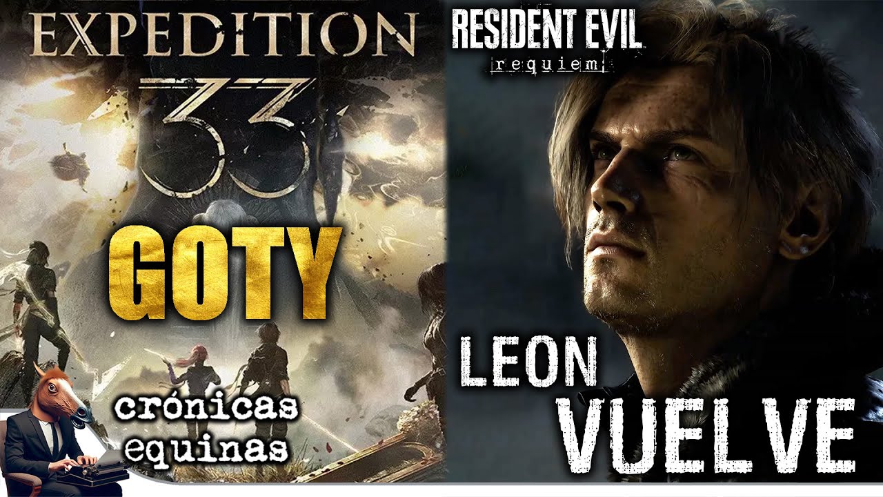 Crónicas Equinas 52 🐴 Resident Evil Requiem: Leon Kennedy en acción | Expedition 33 arrasa TGA 2025