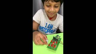 Electronic dice game #dice #electronics #circuit #kids #diyexperiment #easyexperiments #dicegames