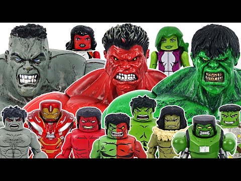 Green, Gray, <strong>Red</strong> <strong>Hulk</strong> and Minimates <strong>Hulk</strong> army! Go! | DuDuPopTOY