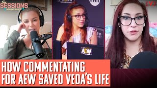 How commentating for AEW changed Veda Scott’s whole f’n life | The Sessions with Renee Paquette