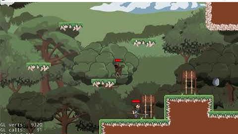 Platformer: walk through