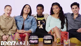 "On My Block" Cast Plays 'I Dare You' | Teen Vogue screenshot 5