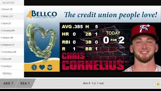 Reading Fightin Phils vs Akron RubberDucks 8/10