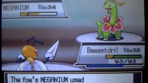 Pokemon HG mono-bug type run part 16 rival 3