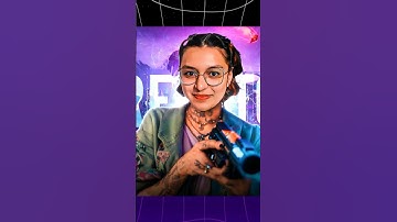 BGMI Thumbnail Design 💜✨ #thumbnail #photoshop #design #ladypredator