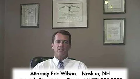 DWI, Dui Lawyer Nashua NH - Eric Wilson 603-595-0007