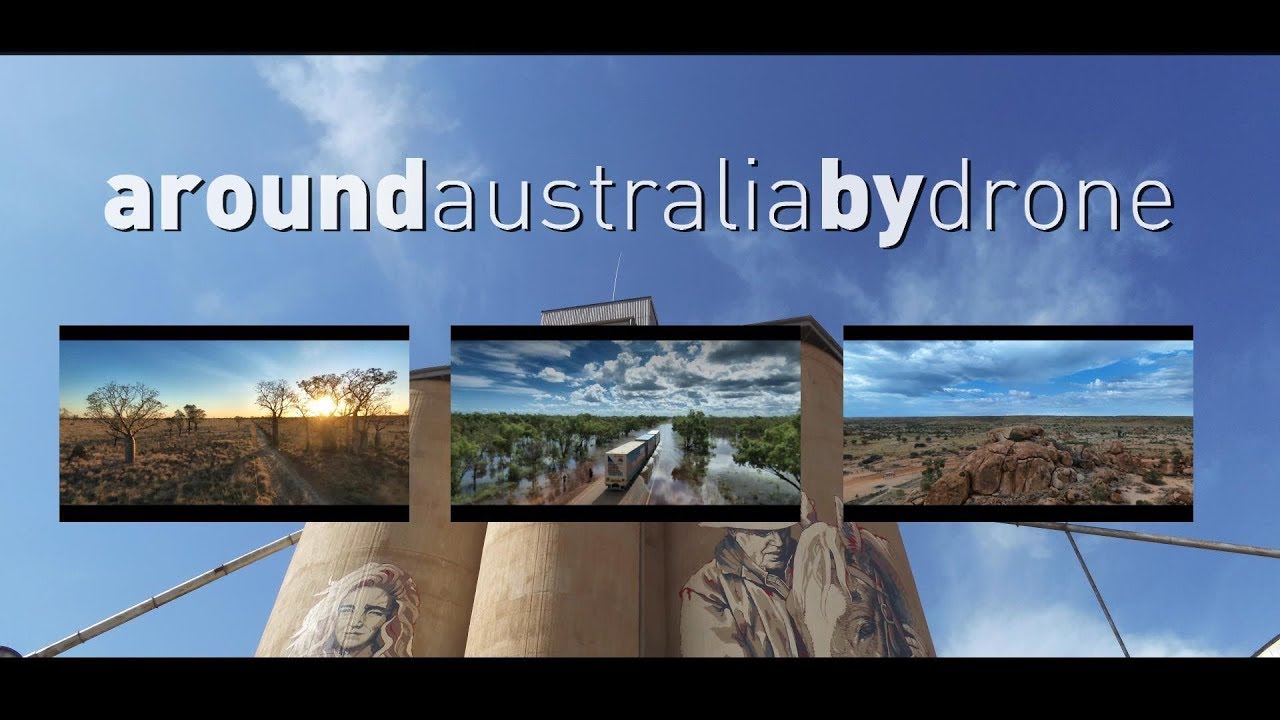 Around Australia by Drone