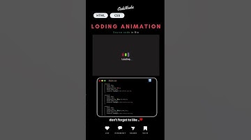 Loading Animation using Html and Css #animation #loding #htmlcss #coding  #webdesign #csstricks
