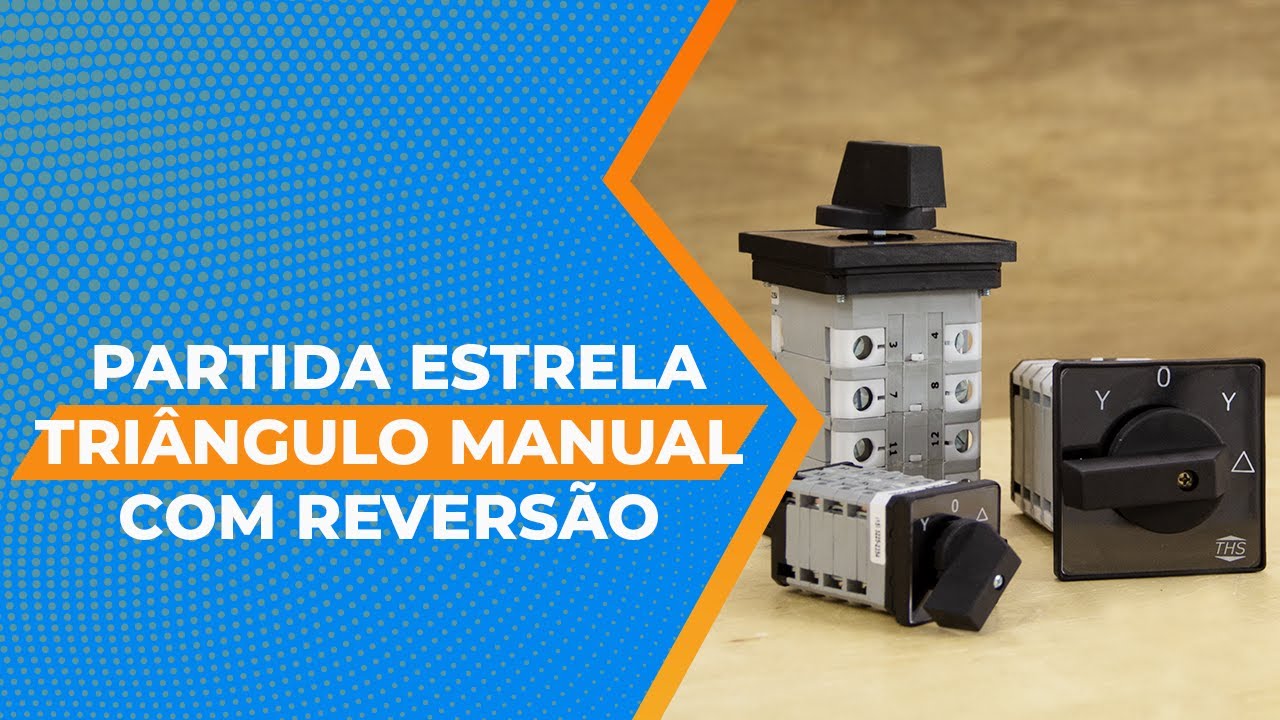 Chave Estrela Triângulo Manual com Reversão - VOCÊ CONHECE?