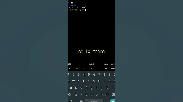 Ip address tracer | Linux | termux | code exploit  #android #linux #hacker #shorts #trending