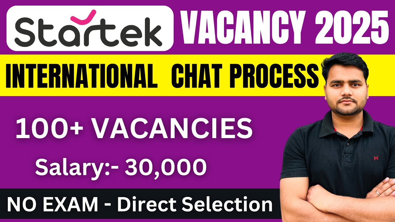 Startek Latest  Vacancy 2025 | Startek Recruitment 2025 | Startek Latest Hiring 2025 | Latest Jobs