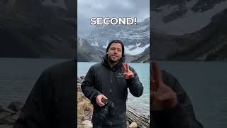 Three ESSENTIAL TIPS For Incredible Landscape Photography! | Sony A1 | Banff #shorts