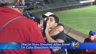 Racial Insults Thrown During Wrigley Fight