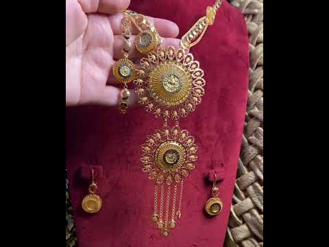 طقم ذهب عيار 24 موديلات رائعة