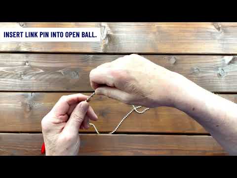 How to use a Maun Ball Chain Plier