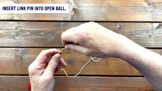 How to use a Maun Ball Chain Plier
