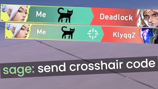 The Kitty Crosshair Vs. Radiants (VALORANT)