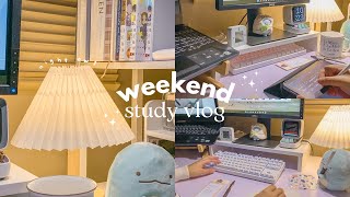 weekend study vlog 🧸 lots of studying, night owl architecture student edition screenshot 5