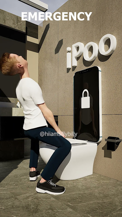 itoilet funny | sillybilly short 9