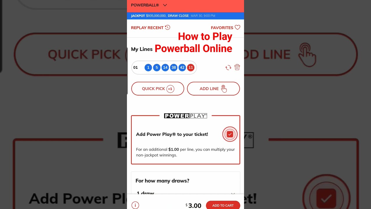 How to Play Powerball online 935 Million Dollars 💸 💵 💲 #Powerball #lottery